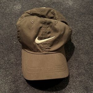 Nike Gray Swoosh Baseball Hat